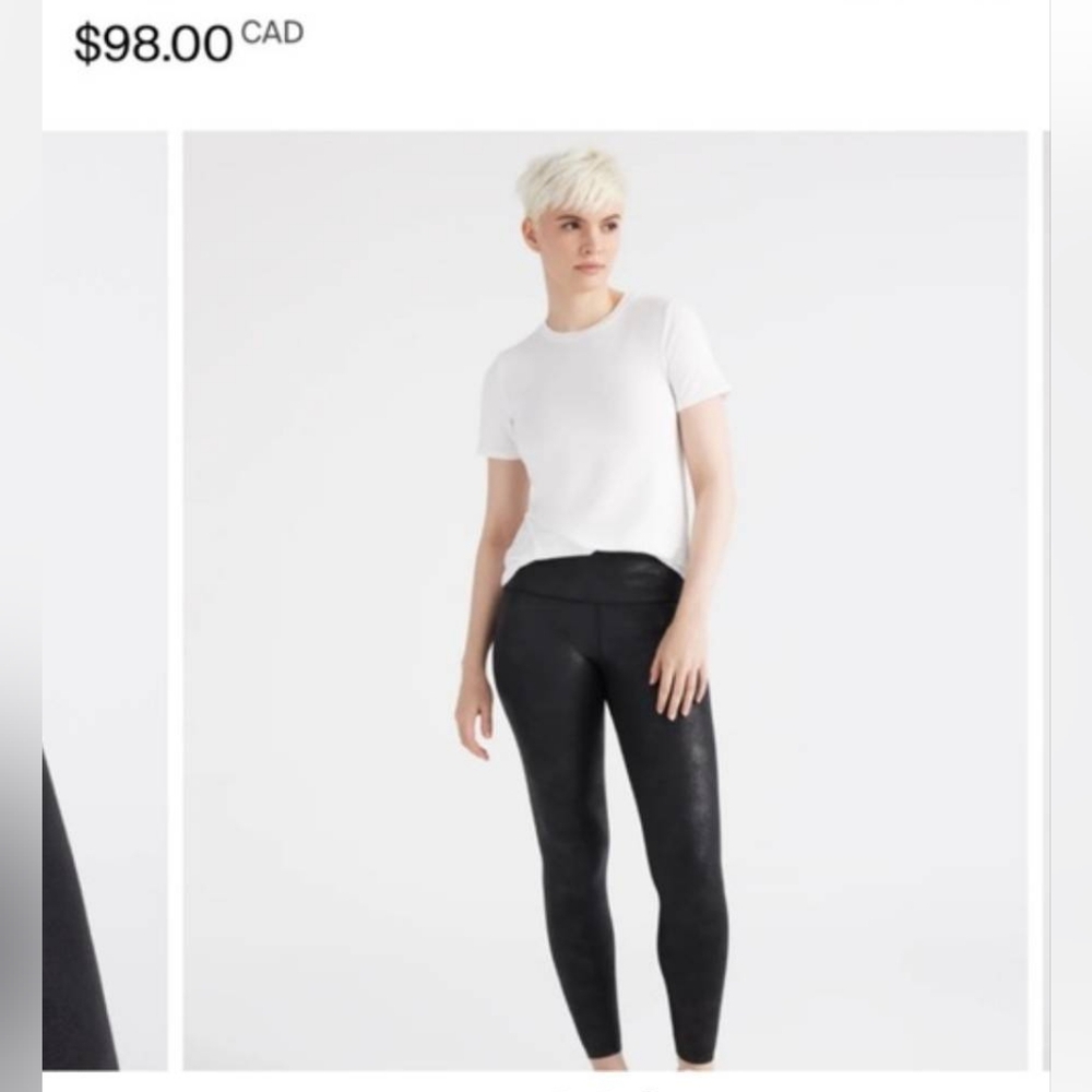 Knix Black High Rise Leggings ~Size XXL